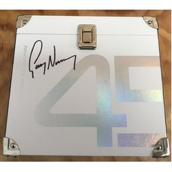 Gary Numan 45X15 The Singles Collection 1978-1983 coloured vinyl 7" Box Set SIGNED
