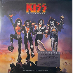 Kiss Destroyer 45th Anny limited RED / YELLOW VINYL 2 LP