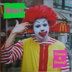 Blarf Cease & Desist NEON PINK vinyl LP