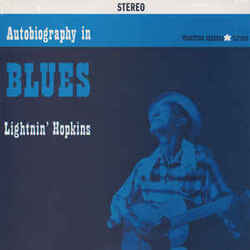 Lightnin Hopkins Autobiography In Blues vinyl LP