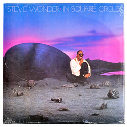Stevie Wonder In Square Circle vinyl LP embossed