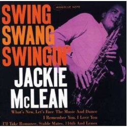 Jackie Mclean Swing, Swang, Swingin vinyl LP