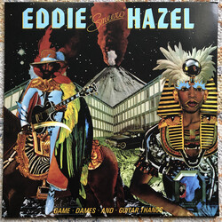 Eddie Hazel Game Dames and Guitar Thangs Limited ORANGE BLACK SPLIT vinyl LP