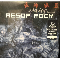 Aesop Rock Labor Days Limited RED BLACK SWIRL vinyl 2 LP