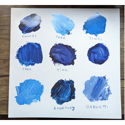 Courtney Barnett Things Take Time Take Time Limited #d VMP BLUE WHITE SPLATTER vinyl LP