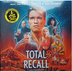 Total Recall soundtrack Jerry Goldsmith transparent RED vinyl LP