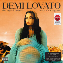 Demi Lovato Dancing With The Devil The Art Of Starting Over Limited Translucent Red vinyl 2 LP