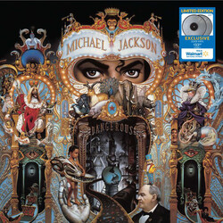 Michael Jackson Dangerous Limited SILVER vinyl 2LP