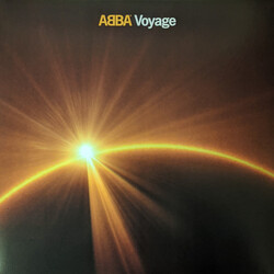 Abba Voyage Limited BLUE vinyl LP seam split sleeve