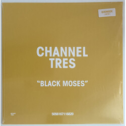 Channel Tres Black Moses YELLOW WHITE SPLIT 12" vinyl EP 45RPM