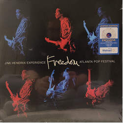 The Jimi Hendrix Experience Freedom Atlanta Pop Festival Limited RED WHITE BLUE SWIRL vinyl LP