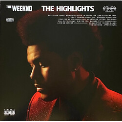 The Weeknd The Highlights Limited CLEAR SPARKLE vinyl 2 LP