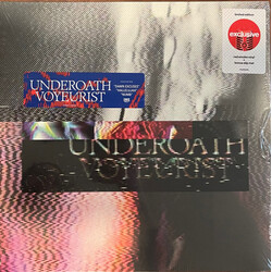 Underoath Voyeurist Limited RED SMOKE vinyl LP + SLIPMAT