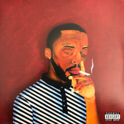 Brent Faiyaz A.M. Paradox Limited TRANSPARENT RED 45RPM 12" vinyl EP