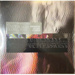 Underoath Voyeurist Limited COKE BOTTLE CLEAR vinyl LP DELUXE INTERLACED SLEEVE