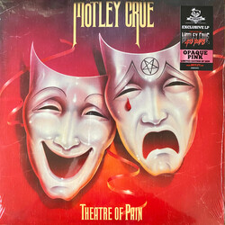 Motley Crue Theatre Of Pain Limited PINK 180gm vinyl LP