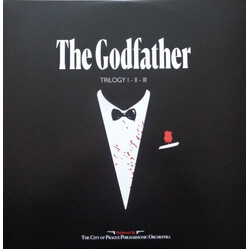 Various Artists The Godfather Trilogy I II III WHITE RED SPLATTER vinyl 2 LP