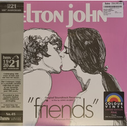 Elton John Friends Soundtrack Limited PINK MARBLED vinyl LP