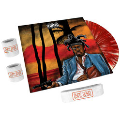 Thagodfahim Dump Gawd Shot Clock King RED MARBLE Vol 1 & 2 vinyl LP + SWEATBANDS