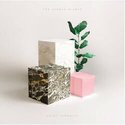 The Jungle Giants Quiet Ferocity Limited PINK Vinyl LP