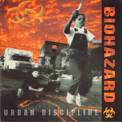 Biohazard Urban Discipline Limited numbered ORANGE YELLOW Vinyl 2 LP