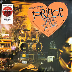 Prince Sign "O" The Times Limited remastered CLEAR WHITE SWIRL Vinyl 2 LP