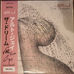 Alt-J The Dream Limited numbered VIOLET vinyl LP OBI SIGNED