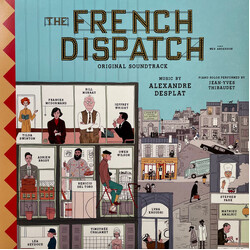 Alexandre Desplat The French Dispatch Soundtrack vinyl 2 LP + POSTER + POSTCARDS SET