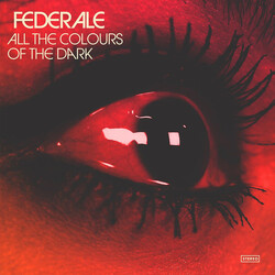 Federale All The Colours Of The Dark Limited numbered RED IN TRANSLUCENT RED vinyl LP + OBI