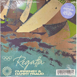Curren$y Harry Fraud Regatta Limited BLUE GREEN SPLATTER vinyl LP