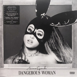 Ariana Grande Dangerous Woman PURPLE & BLACK SWIRL vinyl 2 LP gatefold