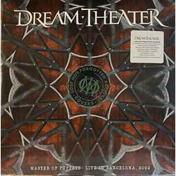 Dream Theater Master Of Puppet  Live In Barcelona 2002 LTD SILVER VINYL 2 LP + CD