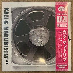Kazi Madlib Blackmarket Seminar Limited numbered BLACK vinyl 2 LP OBI