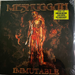 Meshuggah Immutable Limited RED TRANSLUCENT vinyl 2 LP