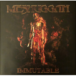 Meshuggah Immutable Limited ORANGE RED MARBLE vinyl 2 LP
