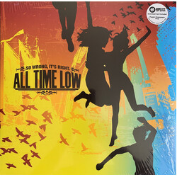 All Time Low So Wrong, It's Right Limited CHAMPAGNE vinyl LP