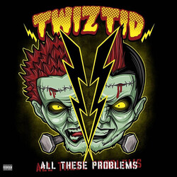 Twiztid All These Problems Limited #d COKE BOTTLE GREEN 10" vinyl EP 45RPM