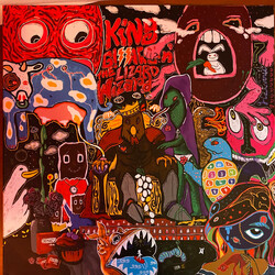 King Gizzard And The Lizard Wizard Music To Eat Bananas And Kill Bad People To Limited GREEN RED SPLATTER vinyl LP