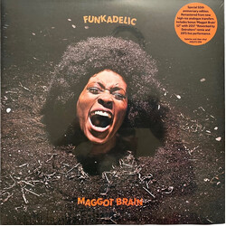 Funkadelic Maggot Brain BLUE RED WHITE SPLATTER / CLEAR vinyl 2 LP