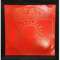 Various A Very Special Christmas AUS PROMO 1988 RED 12" vinyl EP