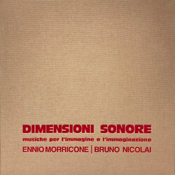 Ennio Morricone Bruno Nicolai Dimensioni Sonore Limited remastered RED vinyl 10 LP BOXSET corner dings