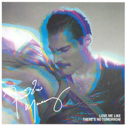 Freddie Mercury Love Me Like There's No Tomorrow Limited PINK 7" vinyl SINGLE