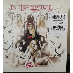 In This Moment Blood Limited CLEAR BLOOD SPLATTER vinyl LP