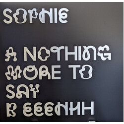 Sophie Nothing More To Say 12" vinyl SINGLE 33/45RPM reissue