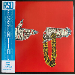 Run The Jewels Run The Jewels 2 RSD ESSENTIALS CLEAR RED TEAL SPLATTER vinyl 2 LP
