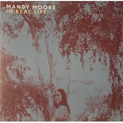Mandy Moore In Real Life BLUE MARBLE vinyl LP gatefold