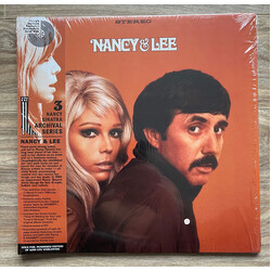 Nancy Sinatra & Lee Hazlewood Nancy & Lee Limited #d remastered RED ORANGE MARBLE vinyl LP + OBI