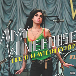 Amy Winehouse Live At Glastonbury 2007 Limited CLEAR vinyl 2 LP