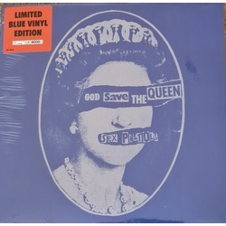 Sex Pistols God Save The Queen 2022 limited edition numbered BLUE vinyl 7"