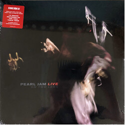 Pearl Jam Live On Two Legs US clear vinyl 2 LP gatefold sleeve